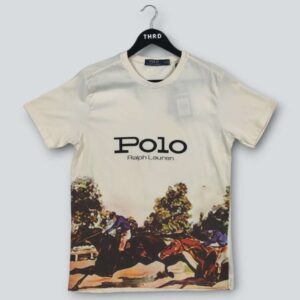 Polo Ralph Lauren Beige Graphic Tee